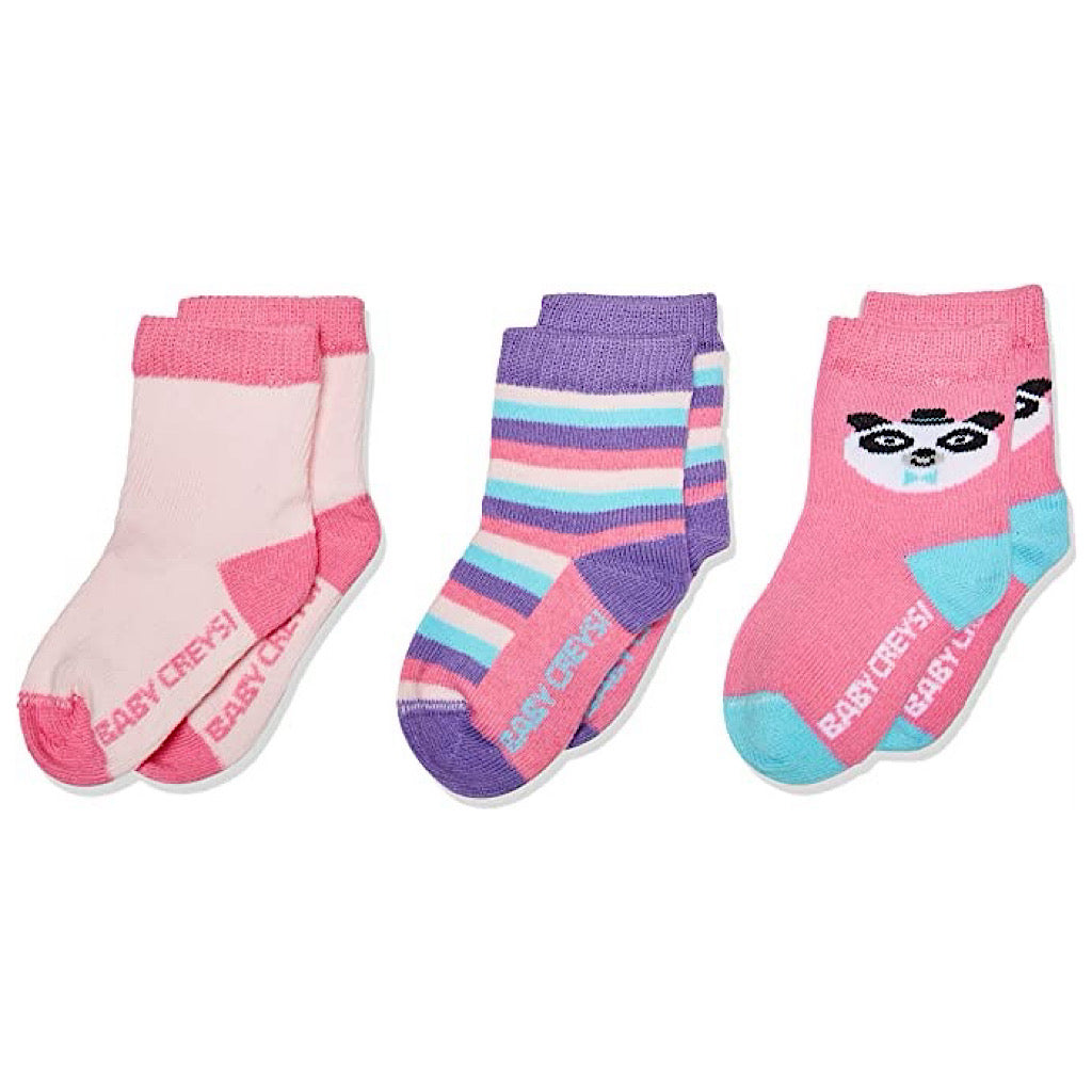 Set 3 pares de calcetines Baby Creysi niña multicolor - JORHELITOS - JORHELITOS