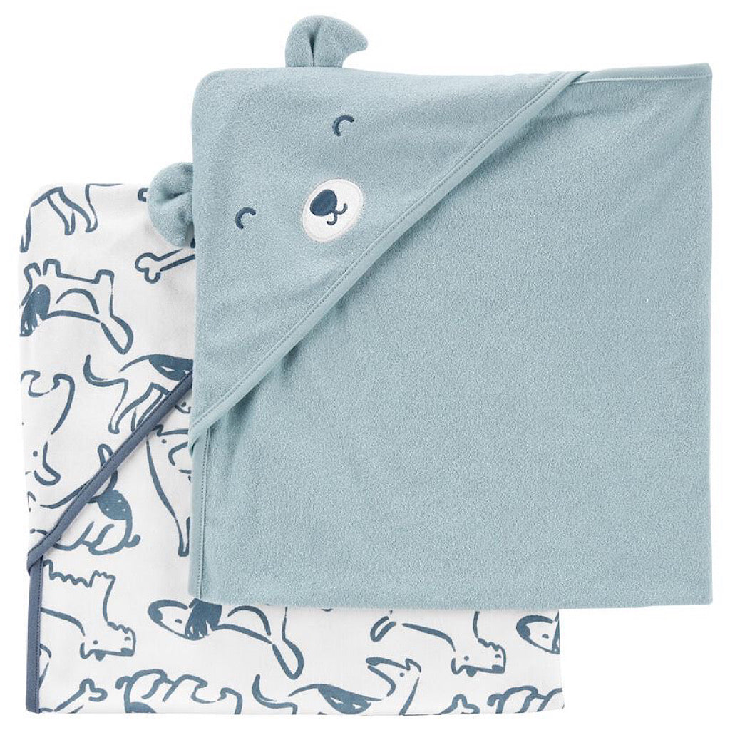 Set de 2 toallas con capucha Carter’s para bebito - JORHELITOS - JORHELITOS