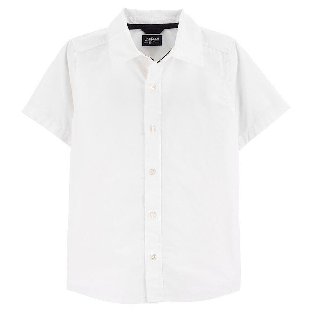 Camisa Oshkosh blanca de manga corta - JORHELITOS - JORHELITOS