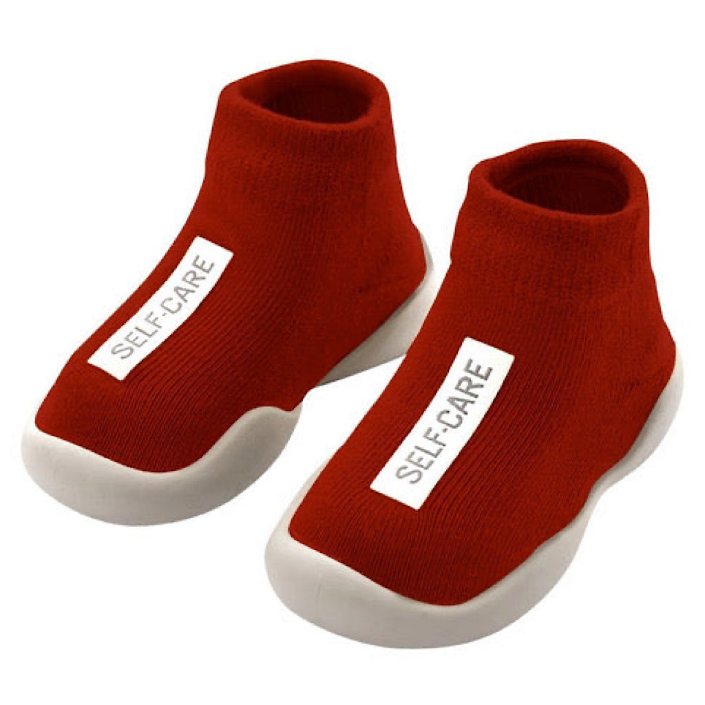 Zapato calcetín antideslizante color rojo - JORHELITOS - JORHELITOS