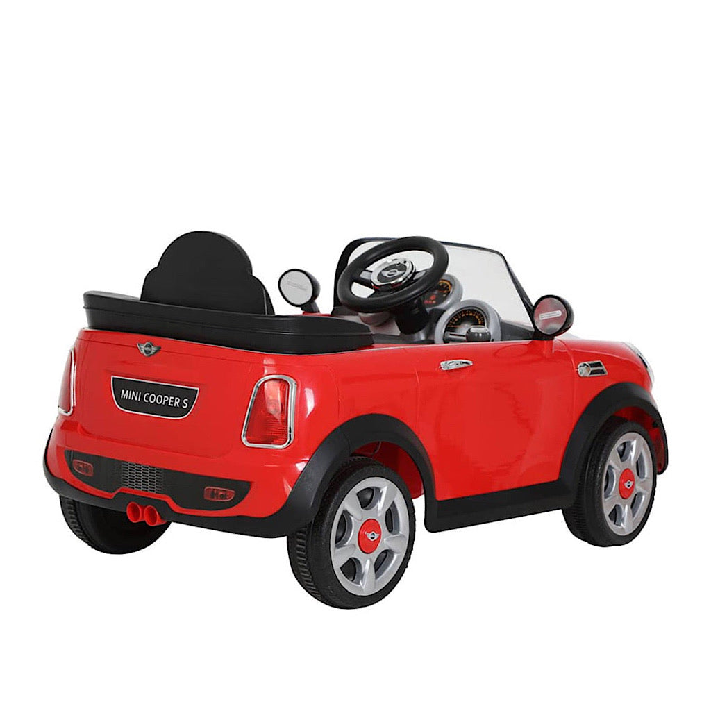 Auto eléctrico Prinsel mini cooper rojo - JORHELITOS - JORHELITOS